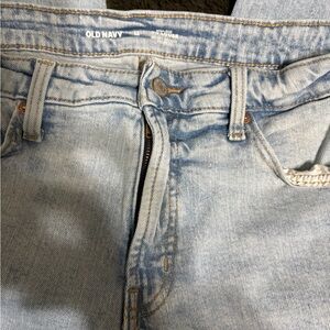 Old Navy Women’s OG Loose Faded Blue Jeans